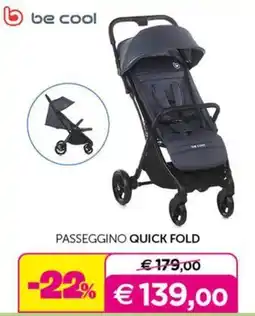 Universo Bimbo Passeggino Quick Fold be cool offerta