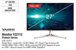 Wellcome Monitor YZ2712 Pioneer Series offerta