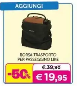 Universo Bimbo Borsa trasporto per passeggino like offerta