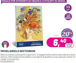 Buffetti Michelangelo Sketchbook offerta