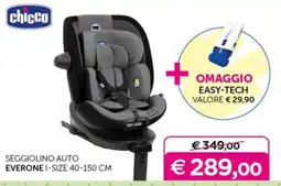 Universo Bimbo Seggiolino auto Everone i-size 40-150 cm offerta