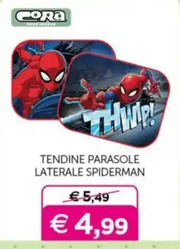 Universo Bimbo Tendine parasole laterale Spiderman offerta