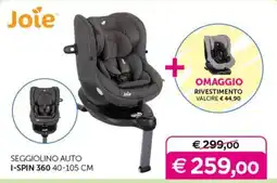 Universo Bimbo Joie seggiolino auto i-spin 360 offerta
