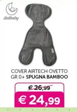 Universo Bimbo Cover Airtech Ovetto Spugna Bamboo offerta