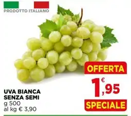 Gran mercato Uva bianca senza semi offerta