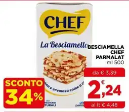 Gran mercato Besciamella Chef offerta