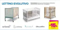 Universo Bimbo Lettino evolutivo offerta