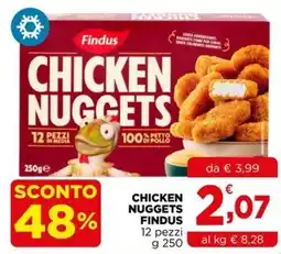 Gran mercato Chicken nuggets Findus offerta