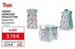 Prenatal Vasino monouso fenicotteri Tron offerta