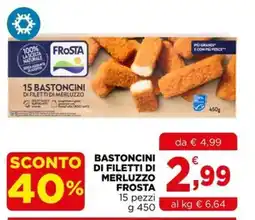 Gran mercato Bastoncini di filetti di merluzzo Frosta offerta