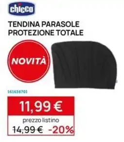 Prenatal Tendina parasole chicco protezione totale offerta
