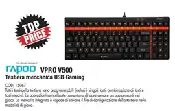 Wellcome Rapoo VPRO V500 Tastiera meccanica USB Gaming offerta