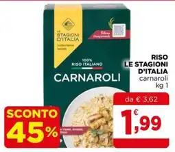 Gran mercato Riso carnaroli Le stagioni d'Italia offerta