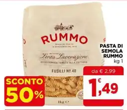 Gran mercato Pasta di semola Rummo offerta