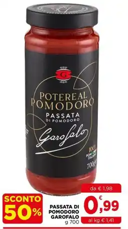 Gran mercato Passata di pomodoro Garofalo offerta