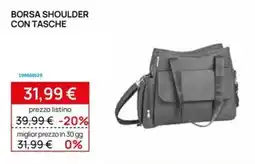 Prenatal Borsa shoulder con tasche offerta
