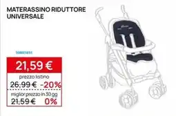 Prenatal Materassino riduttore universale offerta