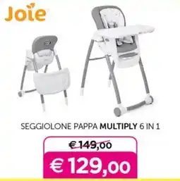 Universo Bimbo Joie Seggiolone Pappa Multiply 6 in 1 offerta