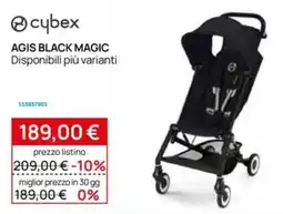 Prenatal Cybex Agis Black Magic offerta