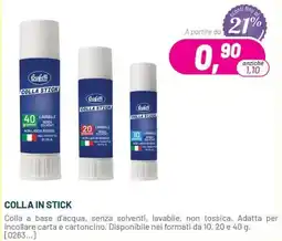 Buffetti Colla Stick Bufetti offerta