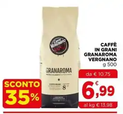 Gran mercato Caffè Vergnano Granaroma offerta