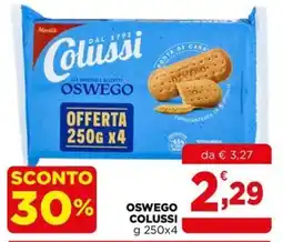 Gran mercato Oswe go Colussi offerta