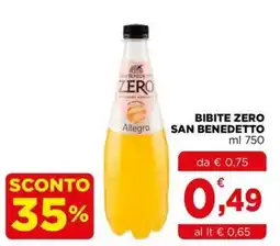 Gran mercato Bibite zero San Benedetto offerta