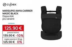 Prenatal Cybex Marsupio Amya Carrier Magic Black offerta