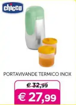 Universo Bimbo Chicco portavivande termico inox offerta