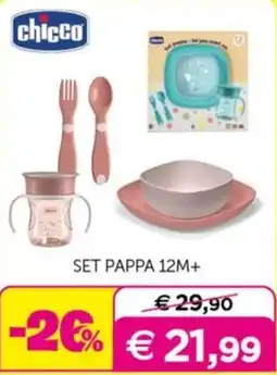 Universo Bimbo Chicco set pappa 12m+ offerta