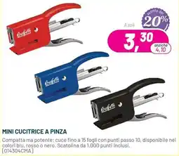 Buffetti Mini cucitrice a pinza Buffetti offerta