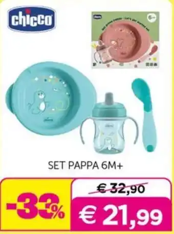 Universo Bimbo Set pappa 6m+ chicco offerta