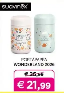 Universo Bimbo Portapappa Wonderland 2026 suavinex offerta