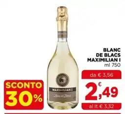 Gran mercato Blanc de Blancs Maximilian I offerta