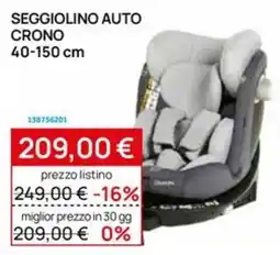 Prenatal Seggiolino auto Crono offerta
