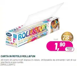 Buffetti Roll & Fun carta in rotolo offerta