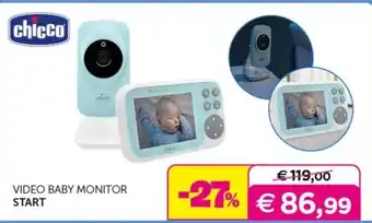 Universo Bimbo Chicco Video Baby Monitor Start offerta