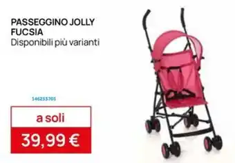 Prenatal Passeggino Jolly Fucsia offerta