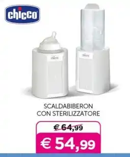 Universo Bimbo Scaldabiberon con sterilizzatore chicco offerta
