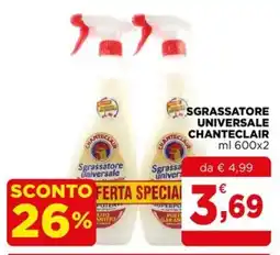 Gran mercato Sgrassatore universale Chanteclair offerta