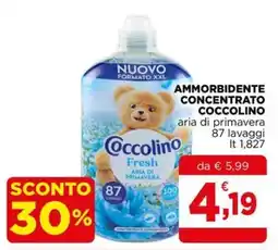 Gran mercato Ammorbidente concentrato Coccolino aria di primavera offerta