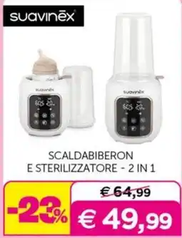 Universo Bimbo Suavinex scaldabiberon e sterilizzatore - 2 in 1 offerta