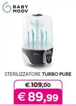 Universo Bimbo Sterilizzatore Turbo Pure Baby Moov offerta