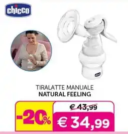Universo Bimbo Tiralatte manuale Natural Feeling Chicco offerta