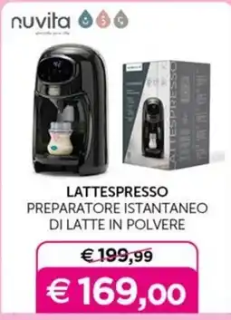 Universo Bimbo Lattespresso preparatore istantaneo di latte in polvere offerta