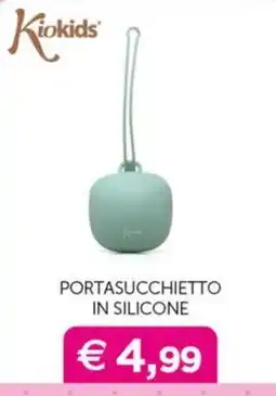 Universo Bimbo Portasucchietto in silicone KIOKIDS offerta