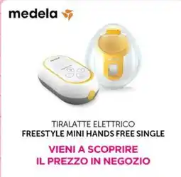 Universo Bimbo Medela tiralatte elettrico freestyle mini hands free single offerta