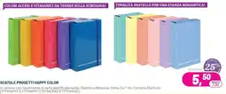 Buffetti Scatole progetti Happy Color offerta