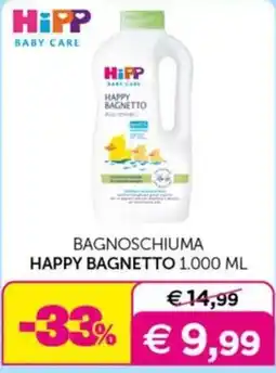 Universo Bimbo HiPP Baby Care Bagnoschiuma Happy Bagnetto offerta