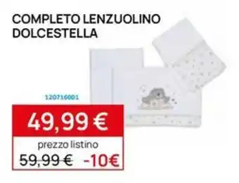 Completo lenzuolino Dolce Stella